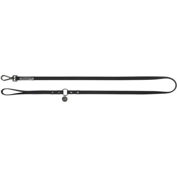 Povodac city style PVC S M 1.20 m / 13 mm crni