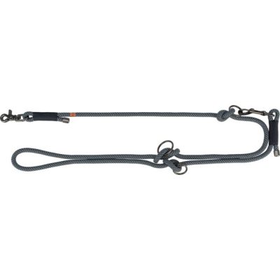 Povodac Soft Rope S XL 2 0 m / 10 mm crno / sivi
