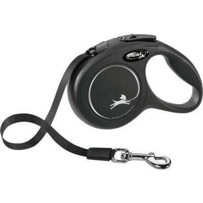 Povodac Flexi New Classic L 8 m crni