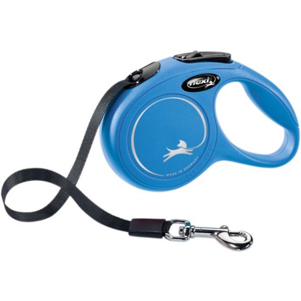 Povodac Flexi New Classic L 8 m plavi