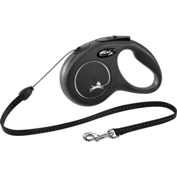 Flexi New Classic S 5 m crni