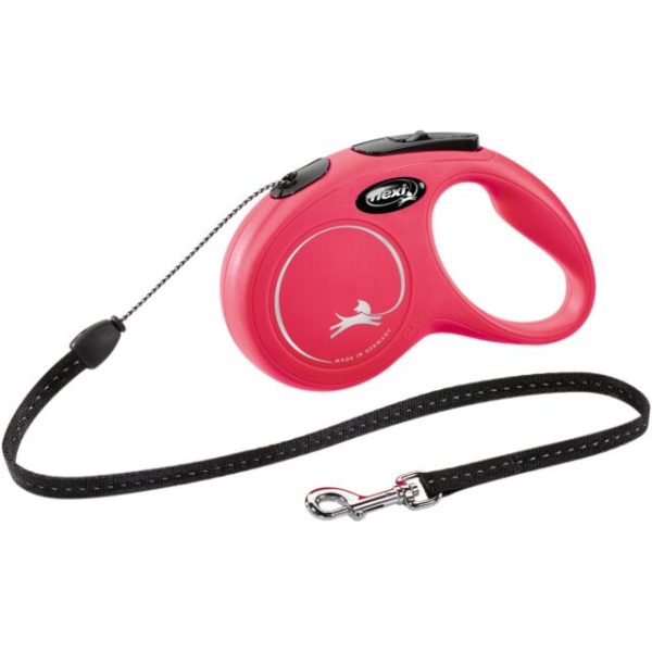 Flexi New Classic S 5 m crveni