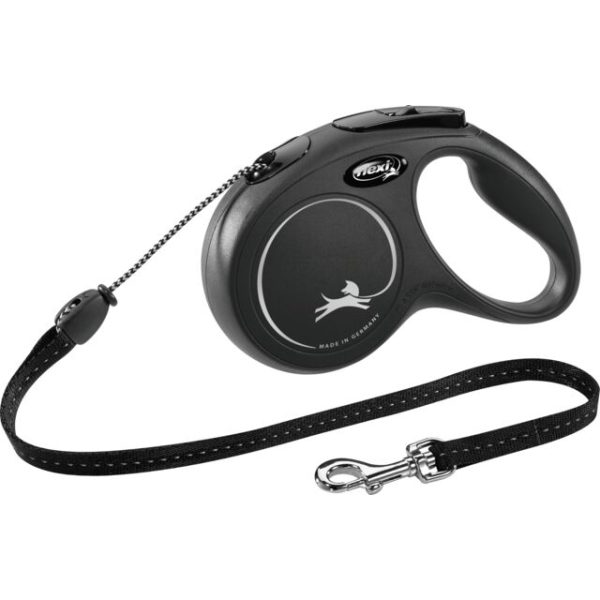 Flexi New Classic M 5 m crni
