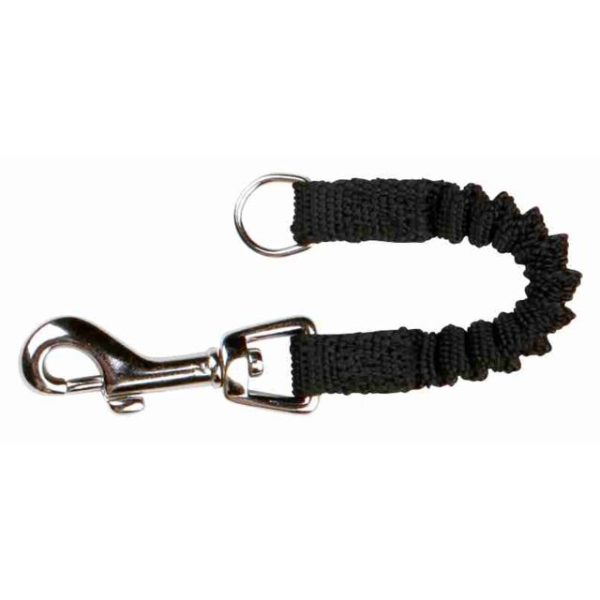 Povodac shock absorber XS S 16 cm / 10 mm crni
