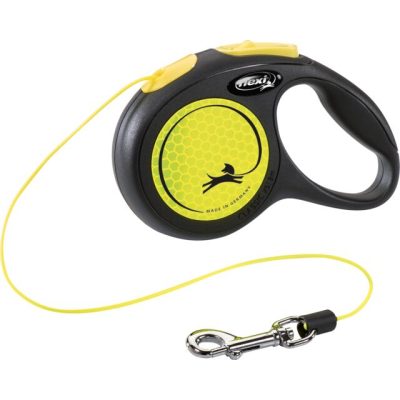 Flexi neon M 5 m crni neon žuti