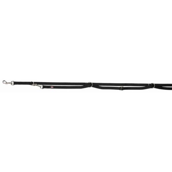 Povodac premium extra dug M-L 3 m / 20 mm crni