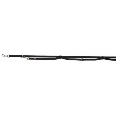 Povodac premium extra dug L-XL 3 m / 25 mm crni