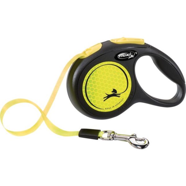 Flexi neon S 5 m neon žuti