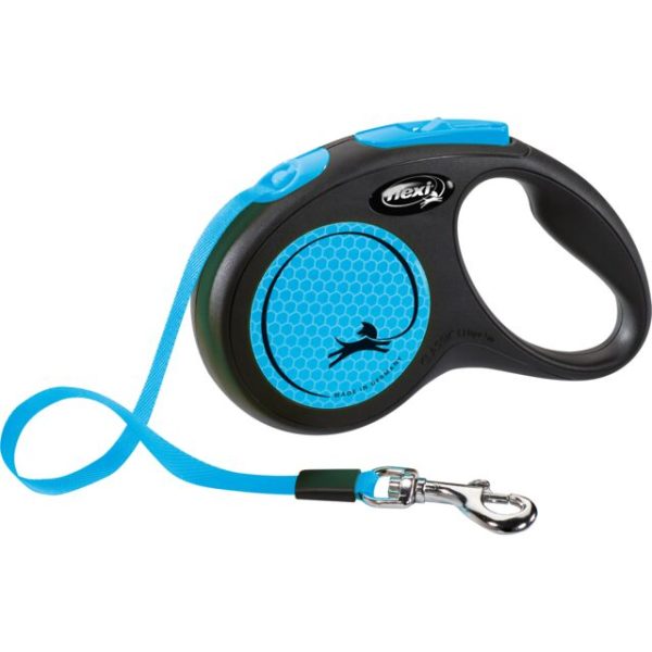 Flexi neon S 5 m neon plavi