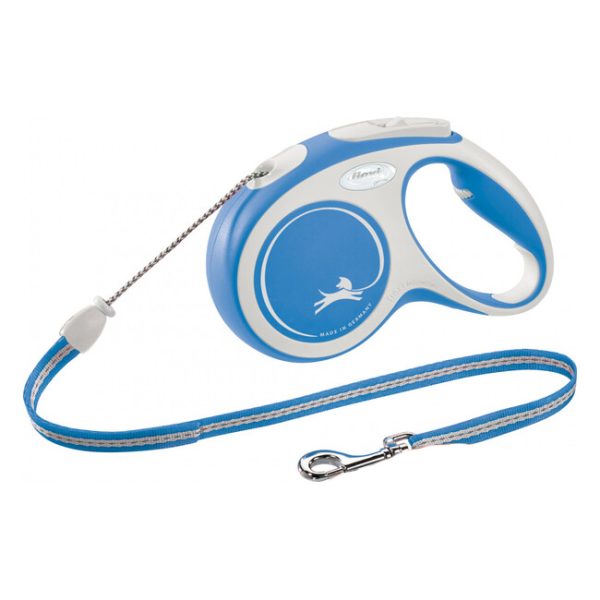 Povodac Flexi new comfort M 5 m plavi