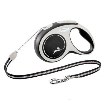 Povodac Flexi new comfort S 8 m crni