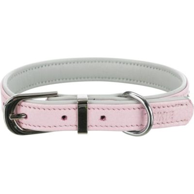 Ogrlica activ sa strasom S M 27 33 cm / 15 mm roze