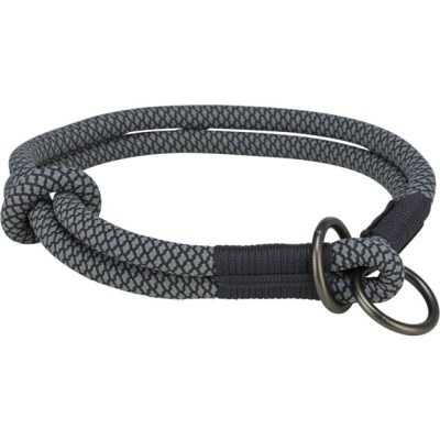 Poludavilica Soft Rope S M 40 cm / 10 mm crno / siva