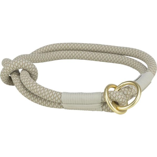 Poludavilica Soft Rope S M 40 cm / 10 mm siva / svetlo siva