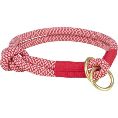 Poludavilica Soft Rope L XL 55 cm / 10 mm crveno / bež