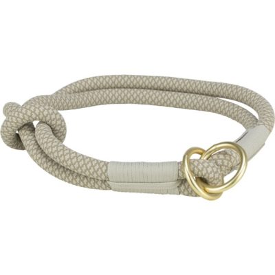 Poludavilica Soft Rope L XL 55 cm / 10 mm siva / svetlo siva