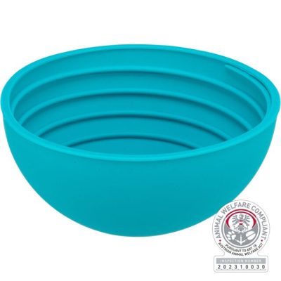 Lick’n’Snack činija silikonska 16 cm plava