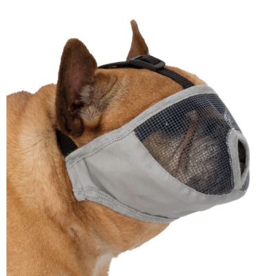 Korpa za buldoge XS S siva