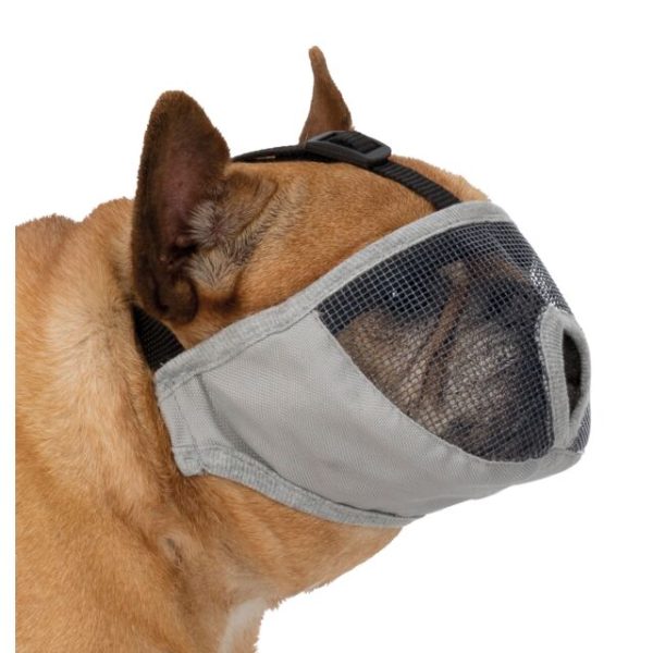 Korpa za buldoge XS S siva