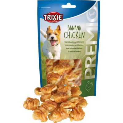 Premio pileći komadi sa bananom 100