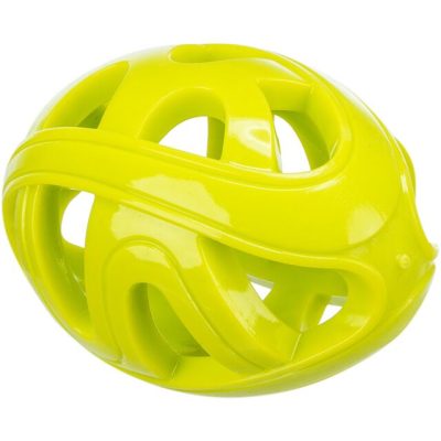 Rupičasta ragbi lopta 11 cm žuta