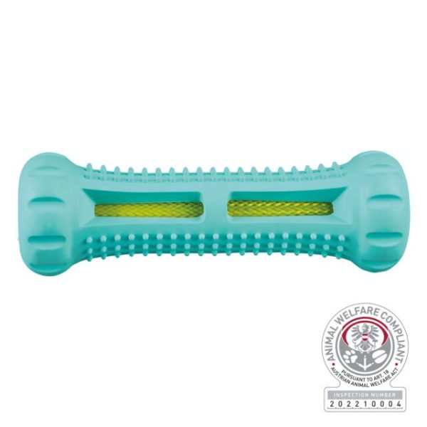 Kost denta fun mint 14 cm prirodna guma