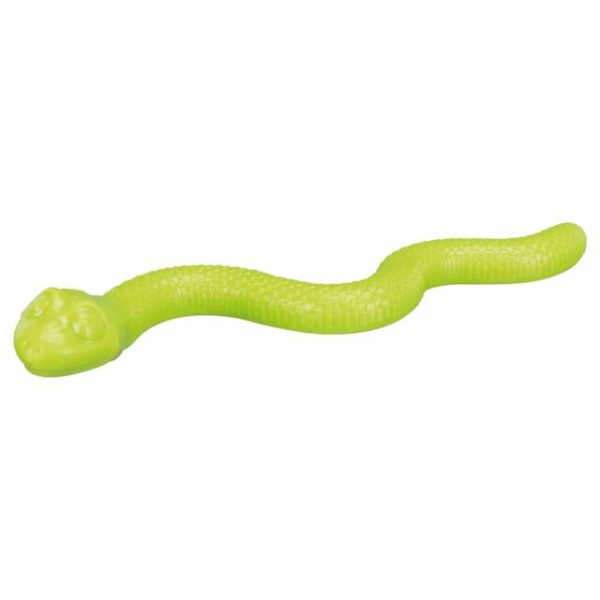 Zmija igračka za poslastice 42 cm zelena