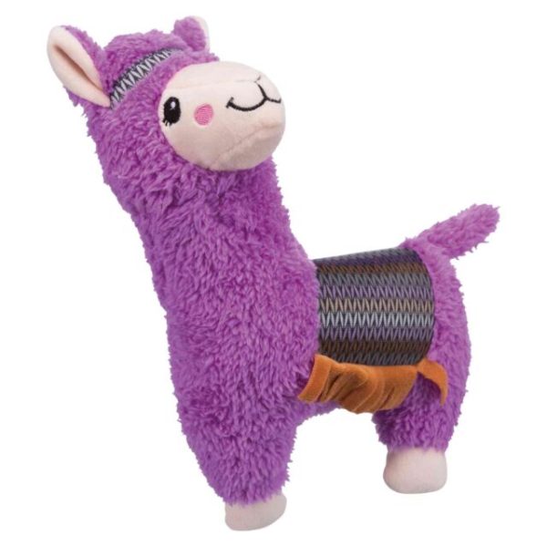 Lama pliš 31 cm sa zvukom ljubičasta