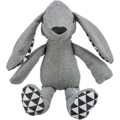 Igračka zeka poliester sivi 39 cm
