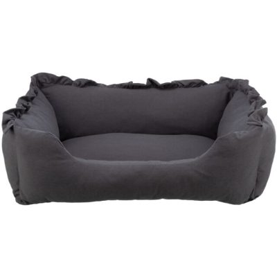 Krevet amelie kockasti60x50 cm tamno sivi