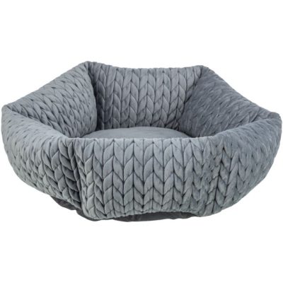 Krevet livia okrugli 50 cm sivi