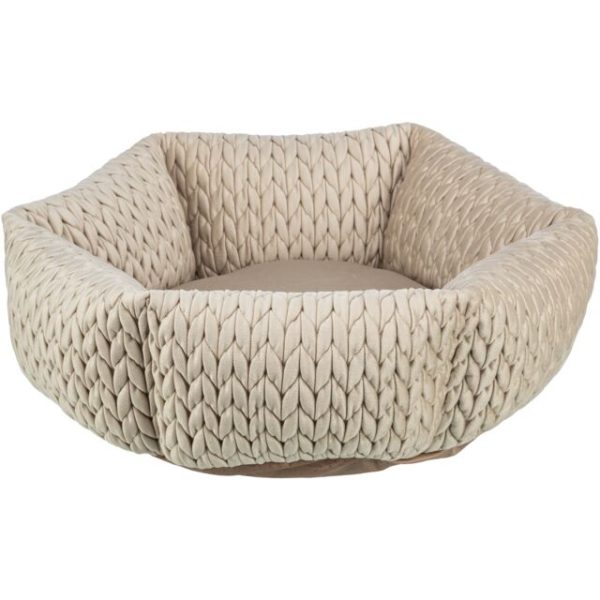 Krevet livia okrugli 50 cm pesak boja