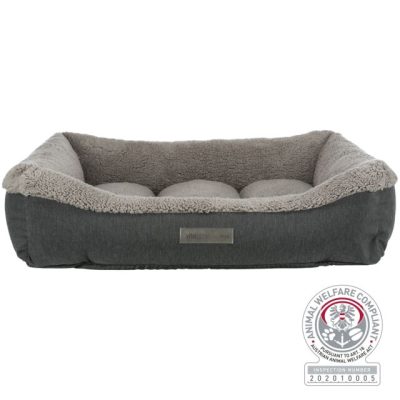 Bendson vital krevet kockasti 90×60 cm tamno sivi svetlo sivi