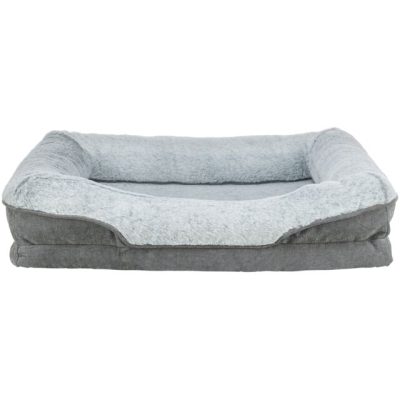 Krevet lino vital kockasti 90×65 cm sivi