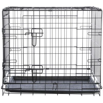 Žičani kavez M 78x62x55 cm crni