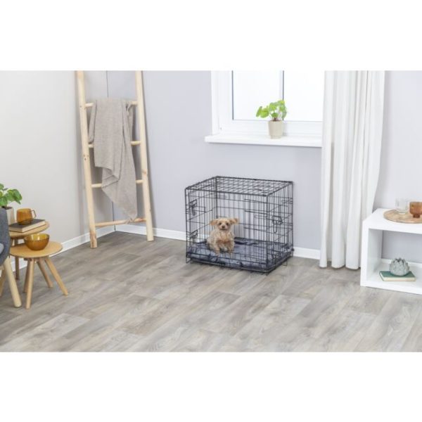 Žičani kavez L 109x79x71 cm crni