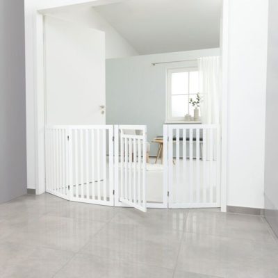 Ograda za pse 4 dela 60 160×81 cm