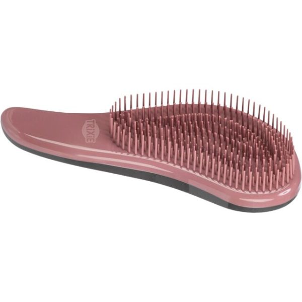 Četka meka od plastike 19 cm pink / crna