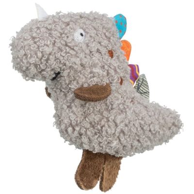 Dinosaurus pliš sa mačijom travom 12 cm