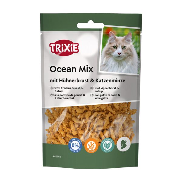 Ocean mix sa pilećim prsima i mačijom travom 5 gr